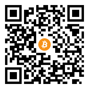 bitcoin:bc1qxehkm7uajufc33dtmuzm9ckttk06r4k53vzn5s black Bitcoin QR code