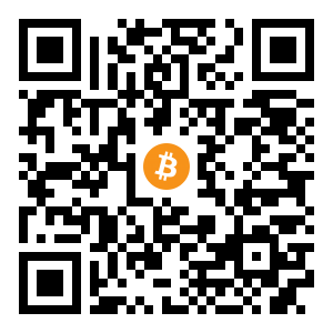 bitcoin:bc1qxh4h6v4skh9na8x5ze9uv6yasdcgvhegr7ag3w black Bitcoin QR code