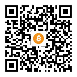 bitcoin:bc1qxkfymmge374z45z0wz36cdgnq6nlwmtg7pka5d black Bitcoin QR code