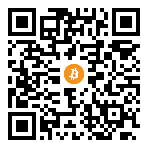 bitcoin:bc1qxnpqcwyln3fdtsqud5ek4zcju7yeuylm0wpkax black Bitcoin QR code