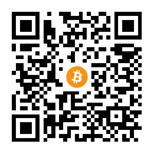 bitcoin:bc1qxp2c3392c3rw490pk7drfsp44gh26ene884wgv black Bitcoin QR code