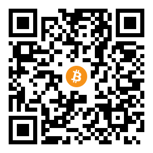 bitcoin:bc1qxtp3fl283mgkfjegucjyv2wj2ddjhznz7uxp38 black Bitcoin QR code
