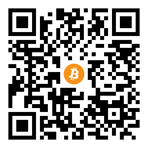 bitcoin:bc1qy44m5ejg5qcrt2h7a30qvlqzu5h7kdgw3snlu8 black Bitcoin QR code