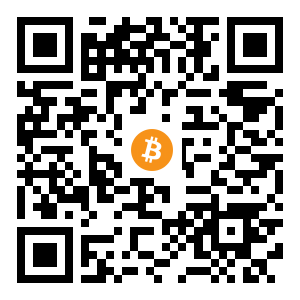 bitcoin:bc1qy6t6jafgrhc8yraqlxru6fvc590pzuq4lm2cax black Bitcoin QR code