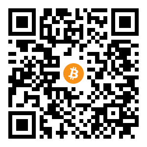 bitcoin:bc1qy8jv4p0d52cw6fh8r5kmr5eufsgay4j3ckygz9 black Bitcoin QR code