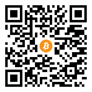 bitcoin:bc1qyf86r39fzw0k5xsqymt3xhzce52kyfdg9vs2gh black Bitcoin QR code