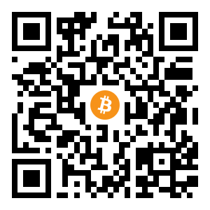 bitcoin:bc1qyfxp2s6z7jhqhj3l2eqrme0h3p5sxqx25qpf5v black Bitcoin QR code