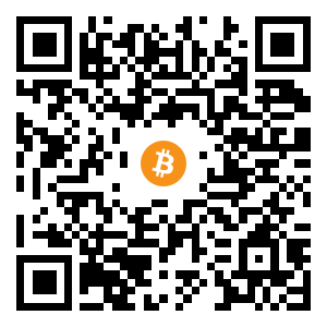 bitcoin:bc1qyu555elmqvdfpsggv00p7vl0gdu2scx5jaq37g7ajljtlz8k665qap5nxk black Bitcoin QR code