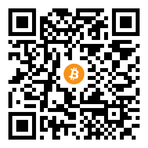 bitcoin:bc1qyu8e7rlmnnfpam90n6r8hh99nd9ff3sa6tftmw black Bitcoin QR code
