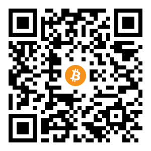 bitcoin:bc1qyyzc5x2q9akgdvmrg4dydjzc0fxq057y03ry9y black Bitcoin QR code