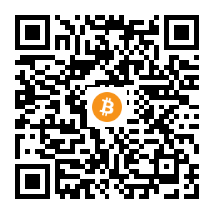 bitcoin:bc1qz7jyww4hp4g0k06xh6dn9lxe2cws7etvnjq9me black Bitcoin QR code