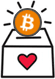 Virtual Bitcoin donate box