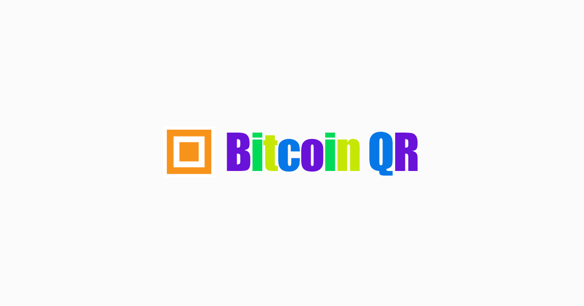 Bitcoin QR Code Generator Tool